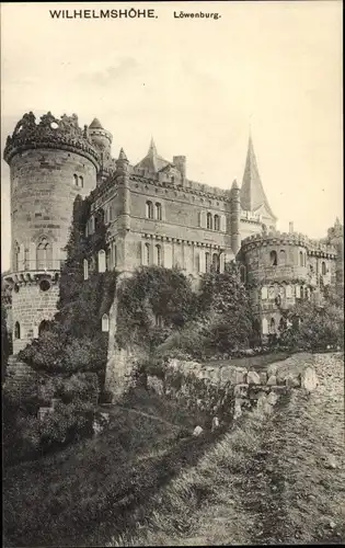 Ak Bad Wilhelmshöhe Kassel in Hessen, Löwenburg