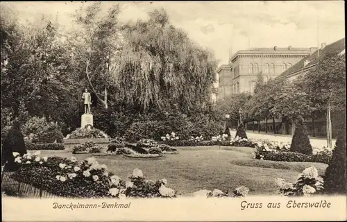 Ak Eberswalde im Kreis Barnim, Danckelmann-Denkmal