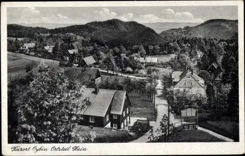 Ak Hain Oybin in der Oberlausitz, Panorama