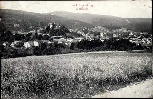 Ak Elgersburg in Thüringen, Panorama