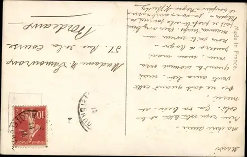 Ak Paare mit Puppen, Babys