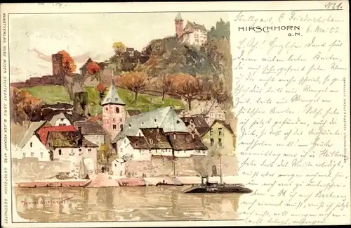 Künstler Litho Wielandt, Manuel, Hirschhorn am Neckar Hessen