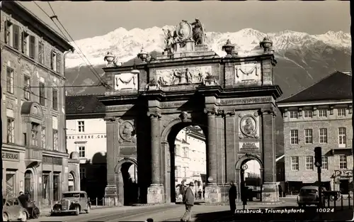 Ak Innsbruck in Tirol, Triumphpforte