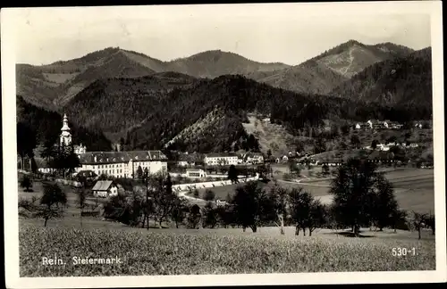 Ak Gratwein Straßengel Steiermark, Stift Rein, Gesamtansicht