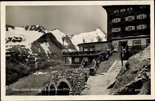 Ak Heiligenblut am Großglockner Kärnten, Kaiser-Franz-Josef-Haus