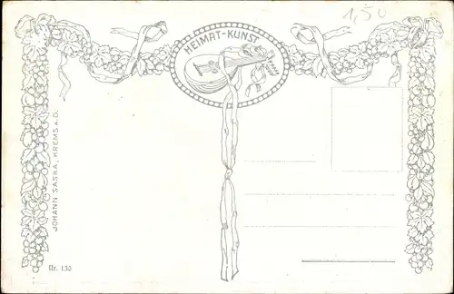 Künstler Ak Grafenegg in Niederösterreich, Schloss Grafenegg, BKWI 130