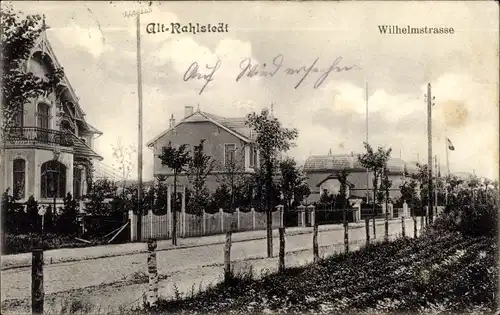 Ak Hamburg Wandsbek Rahlstedt Altrahlstedt, Wilhelmstraße