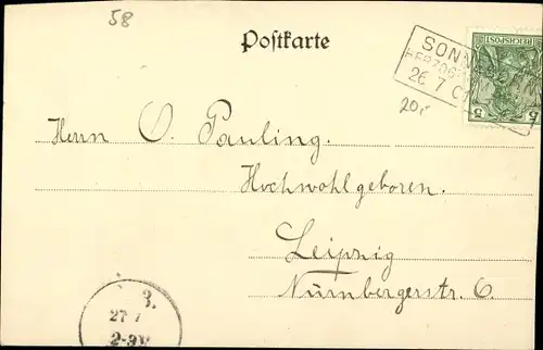 Ak Sonneborn in Thüringen, Kirche, Ruine, Gasthaus