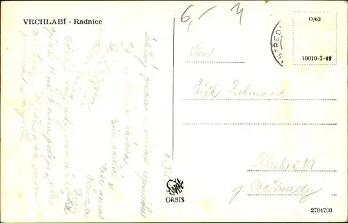 Ak Vrchlabí Hohenelbe Reg Königgrätz, Rathaus