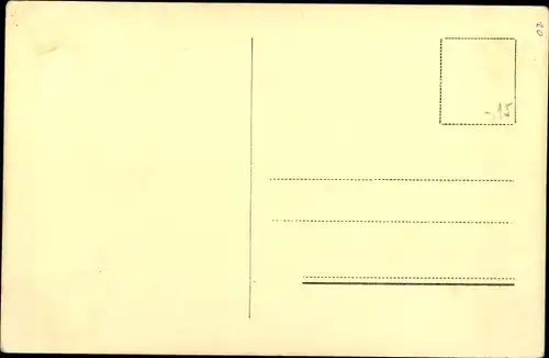 Ak Schauspielerin Olga Tschechova, Seitenportrait, Ross 8164 1, Autogramm