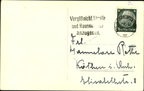 Ak Schauspielerin Hansi Knoteck, Portrait, Autogramm