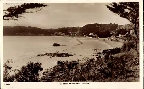 Ak St. Brélade Kanalinsel Jersey, Strand