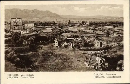 Ak Jericho Palästina, Gesamtansicht