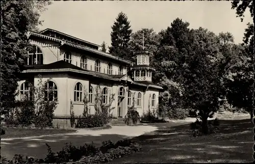 Ak Mondorf les Bains Bad Mondorf Luxemburg, Bäder, Park, Schwimmbad