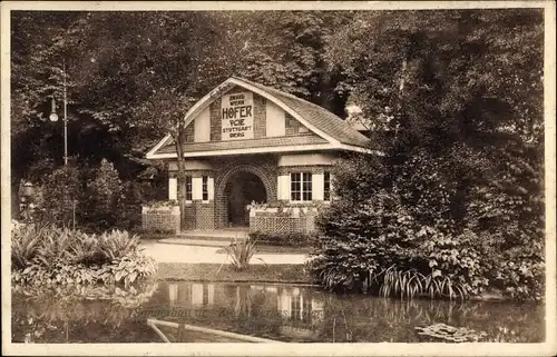 Ak Stuttgart in Württemberg, Bauausstellung 1908, Werk Hofer