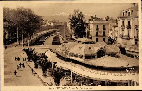 Ak Perpignan Pyrénées Orientales, Palmarium