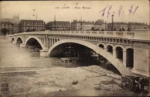Ak Lyon Rhône, Pont Wilson