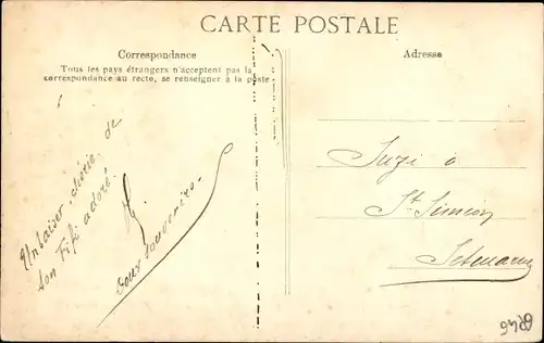 Ak Melun Seine et Marne, Ortsansicht