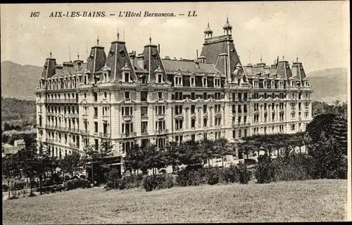 Ak Aix les Bains Savoie, Hotel Bernascon