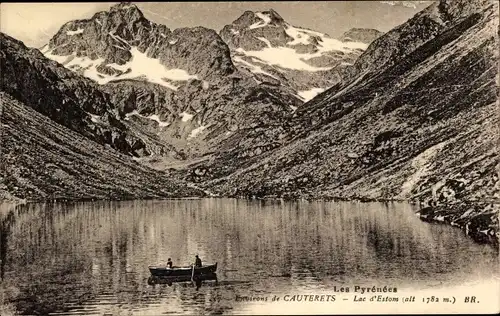 Ak Cauterets Hautes Pyrénées, Lac d'Estom