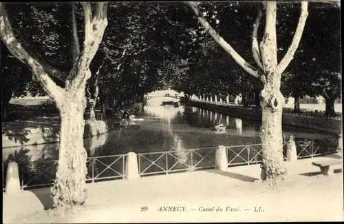 Ak Annecy Haute Savoie, Canal du Vasse