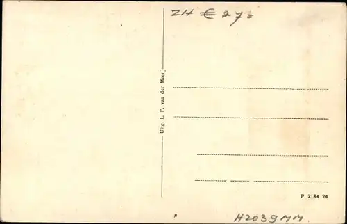 Ak Maassluis Südholland, Boonersluis