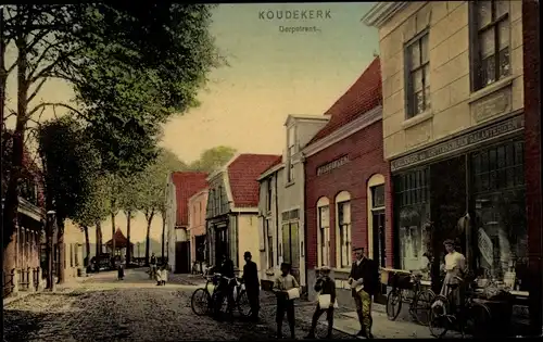 Ak Koudekerk Südholland, Dorpstraat