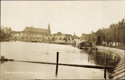 Ak Weesp Nordholland, Vechtzicht