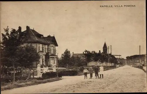 Ak-Kapelle Zeeland Niederlande, Villa Pomona