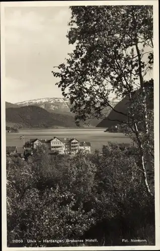 Ak Ulvik Hardanger Norwegen, Brakanes Hotell