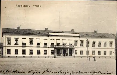 Ak Wexiö Schweden, Residenset