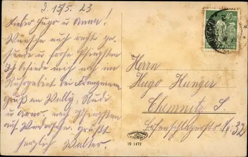 Ak Herdecke an der Ruhr, Ortspanorama vom Sonnenstein aus