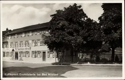 Ak Enzklösterle im Schwarzwald, Gasthaus Hirsch