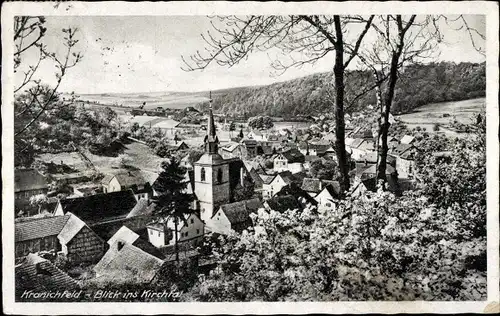 Ak Kranichfeld Thüringen, Kirchtal, Kirche