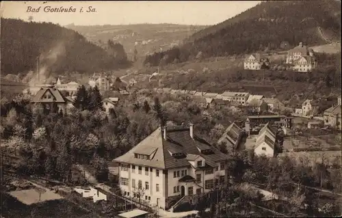 Ak Bad Gottleuba in Sachsen, Panorama