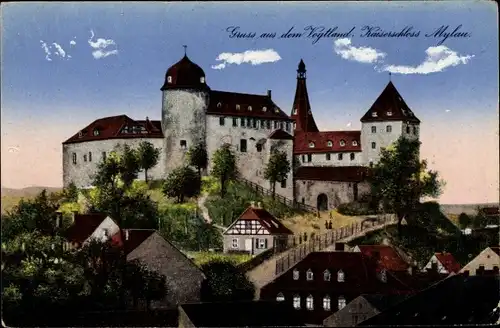 Ak Mylau Reichenbach im Vogtland, Kaiserschloss