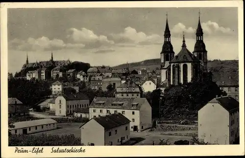 Ak Prüm in der Eifel, Salvatorkirche