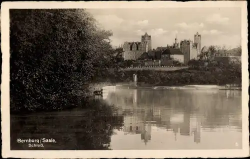 Ak Bernburg an der Saale, Schloss