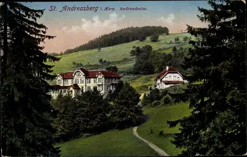Ak St. Andreasberg Braunlage im Harz, Andreasheim