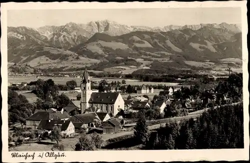 Ak Blaichach im Allgäu, Panorama