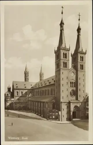 Ak Würzburg am Main Unterfranken, Dom