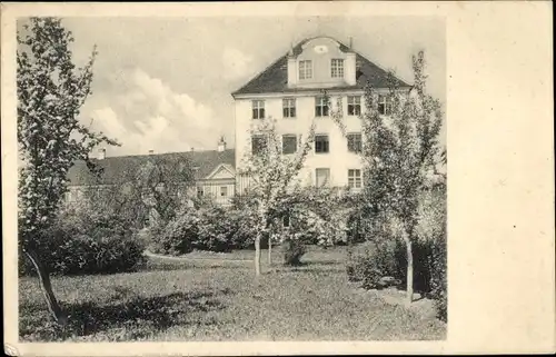 Ak Augsburg in Schwaben, Haus, Garten