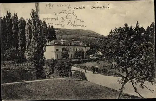 Ak Trier an der Mosel, Drachenhaus