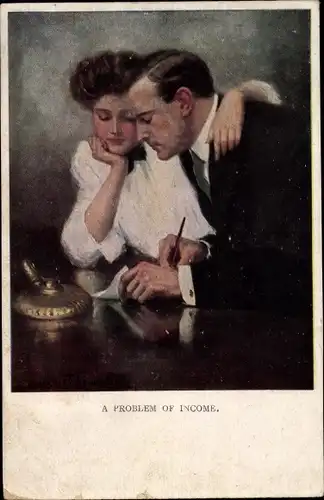 Künstler Ak Underwood, Clarence, Wie werden wir uns einrichten, Munk 833