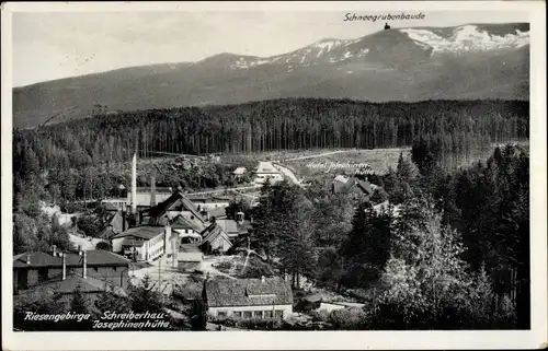 Ak Szklarska Poręba Schreiberhau Weißbachtal Riesengebirge Schlesien, Josephinenhütte