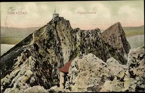 Ak Gibraltar, Signal Station, Berg