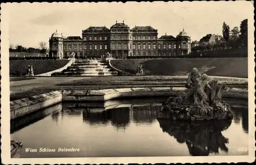 Ak Wien 3 Landstraße, Schloss Belvedere