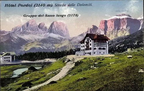 Ak Canazei Südtirol, Hotel Pordoi, Strada delle Dolomiti, Gruppo del Sasso lungo