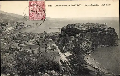 Ak Monaco, Gesamtansicht