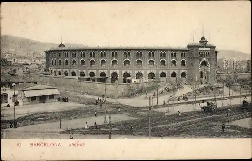 Ak Barcelona Katalonien Spanien, Arenen
